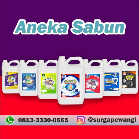 Distributor Aneka Sabun Surga Pewangi Laundry Brebes